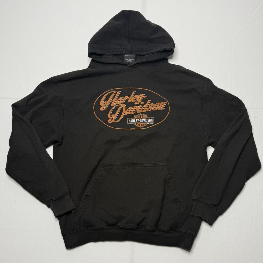 Harley-Davidson Saddleback Utah Hoodie Black Size M